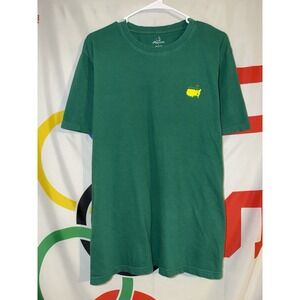 Masters T Shirt Mens Large 2019 Tiger Woods Cotton Golf Augusta National